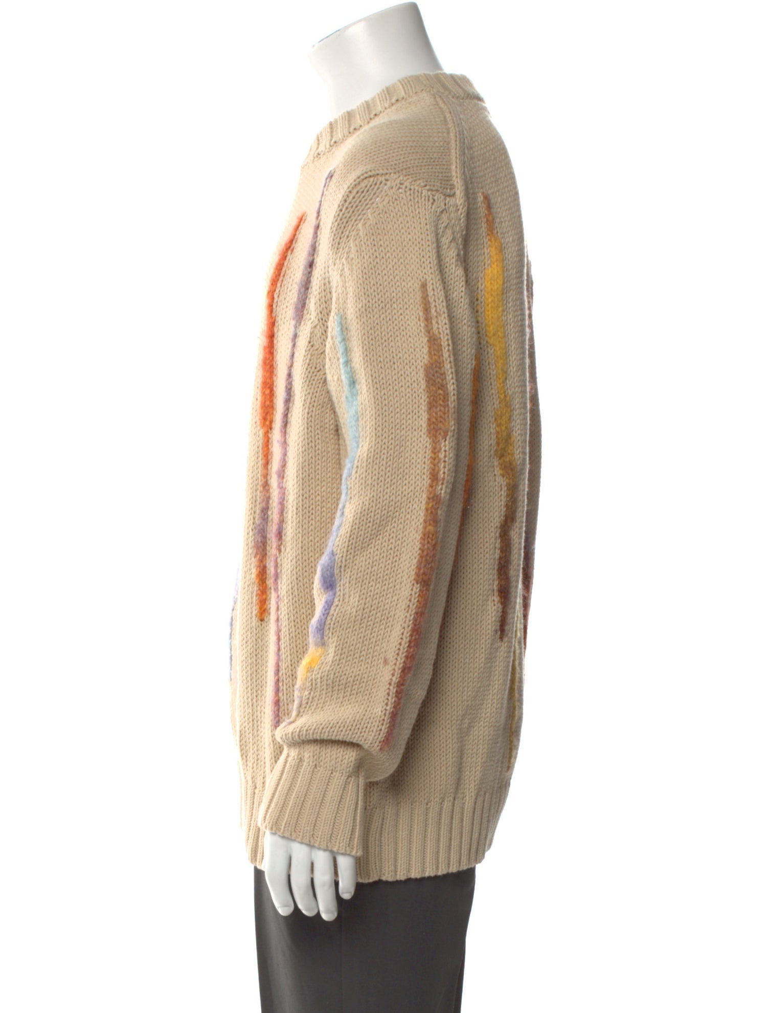 NN07 Striped Crew Neck Pullover