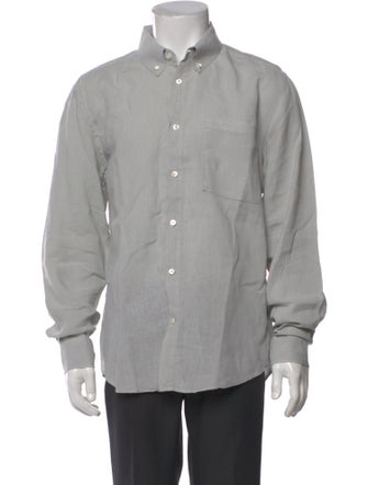 NN07 Linen Long Sleeve Dress Shirt