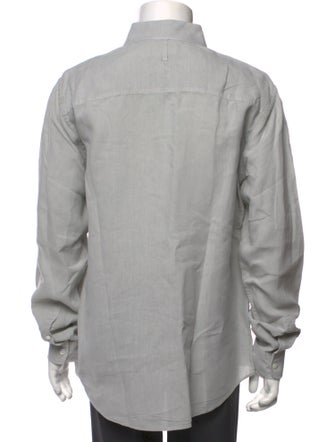 NN07 Linen Long Sleeve Dress Shirt
