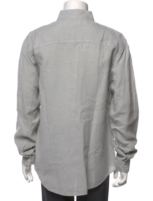 NN07 Linen Long Sleeve Dress Shirt
