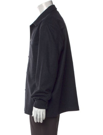 NN07 Wool Long Sleeve Western Shirt