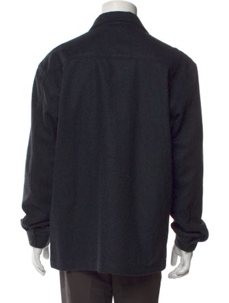 NN07 Wool Long Sleeve Western Shirt