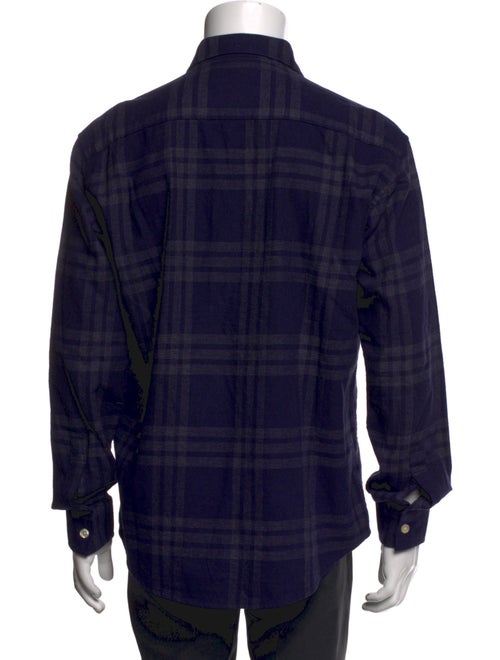 NN07 Plaid Print Long Sleeve Shirt