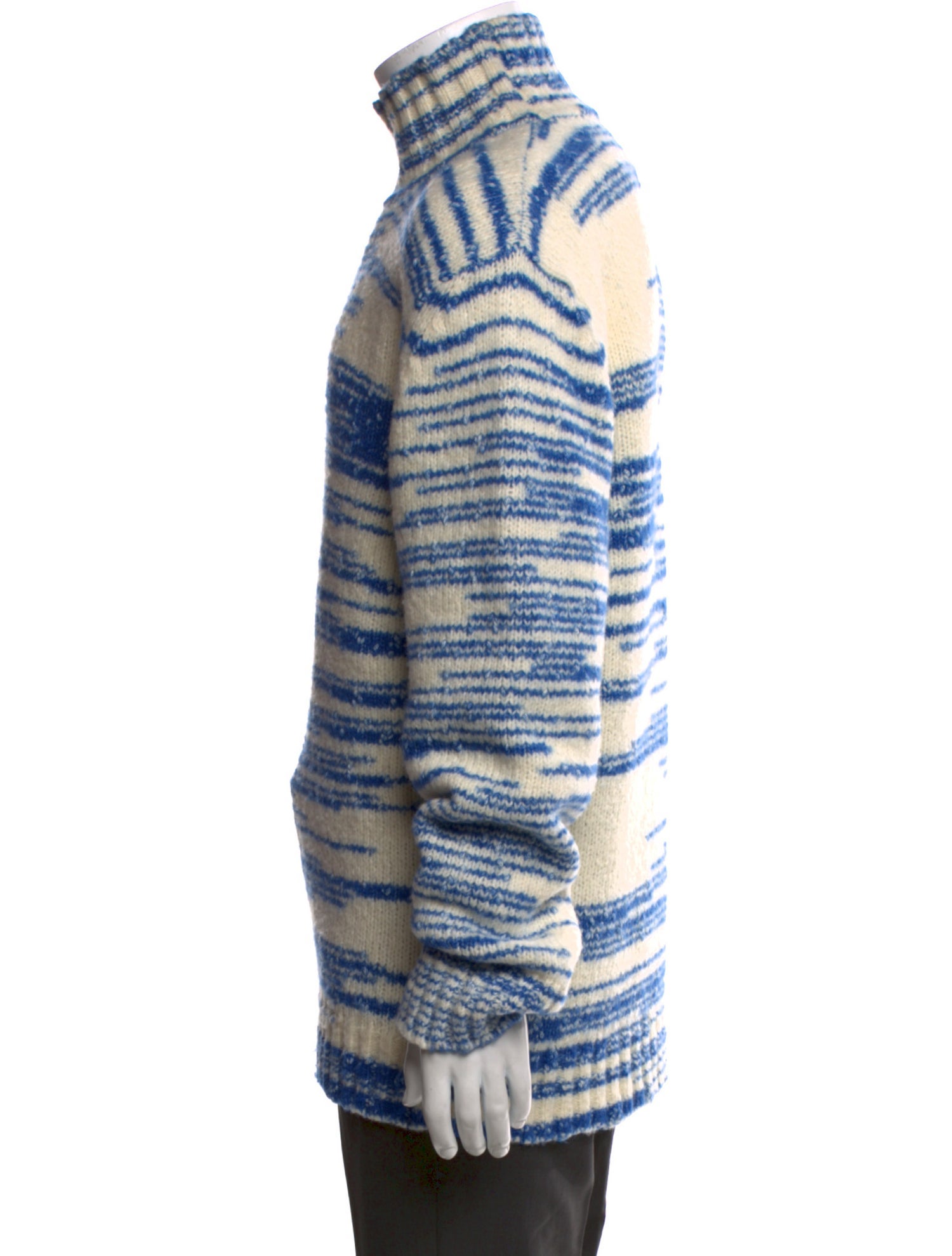 NN07 Striped Turtleneck Pullover