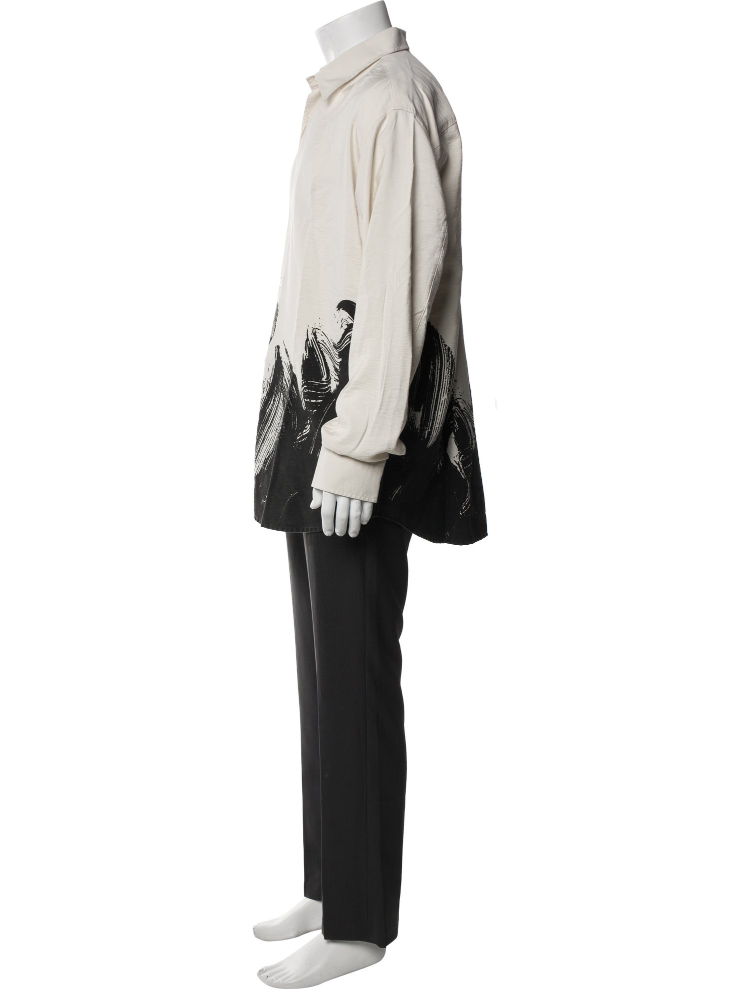 NN07 Printed Long Sleeve Shirt