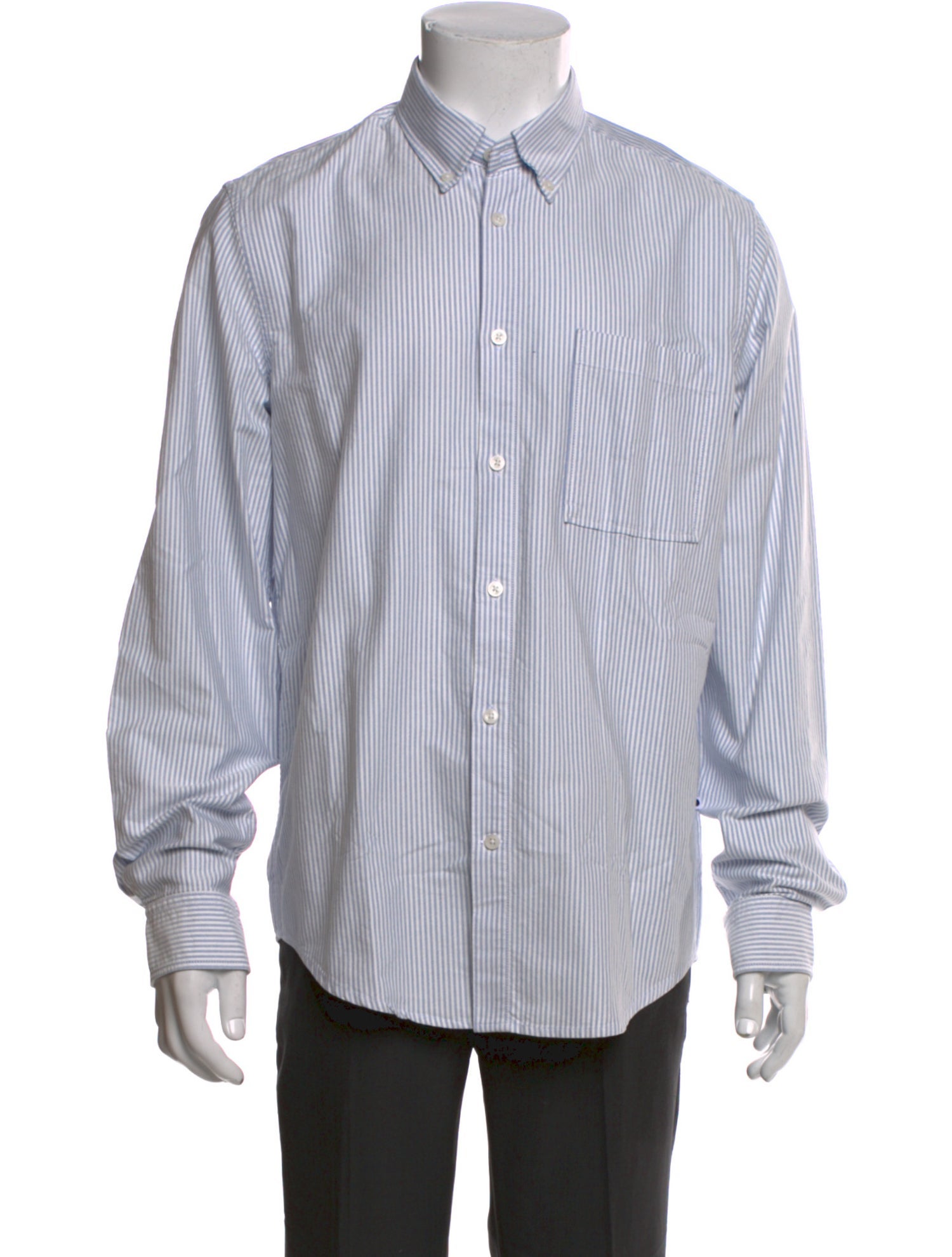 NN07 Striped Long Sleeve Dress Shirt