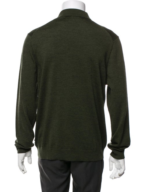 NN07 Wool Collar Polo Sweater