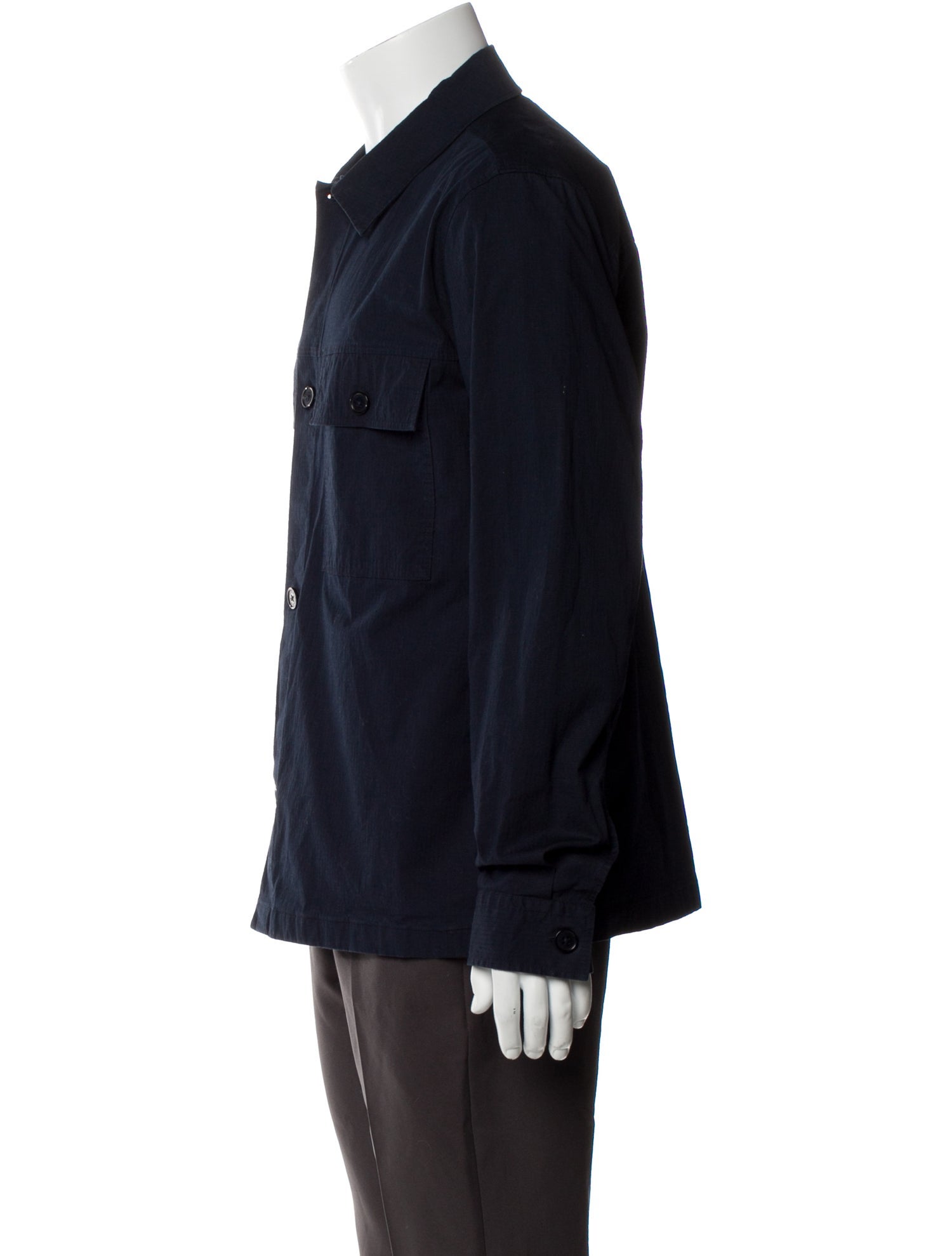 NN07 Colorblock Pattern Long Sleeve Shirt