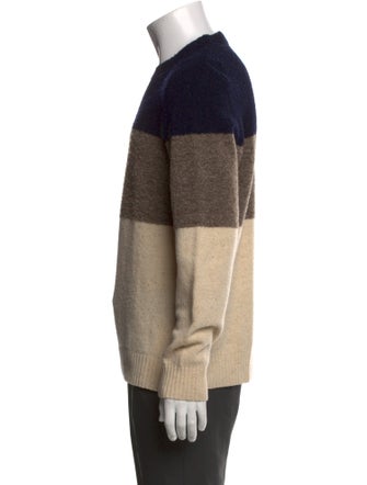 NN07 Wool Colorblock Pattern Pullover