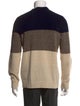 NN07 Wool Colorblock Pattern Pullover
