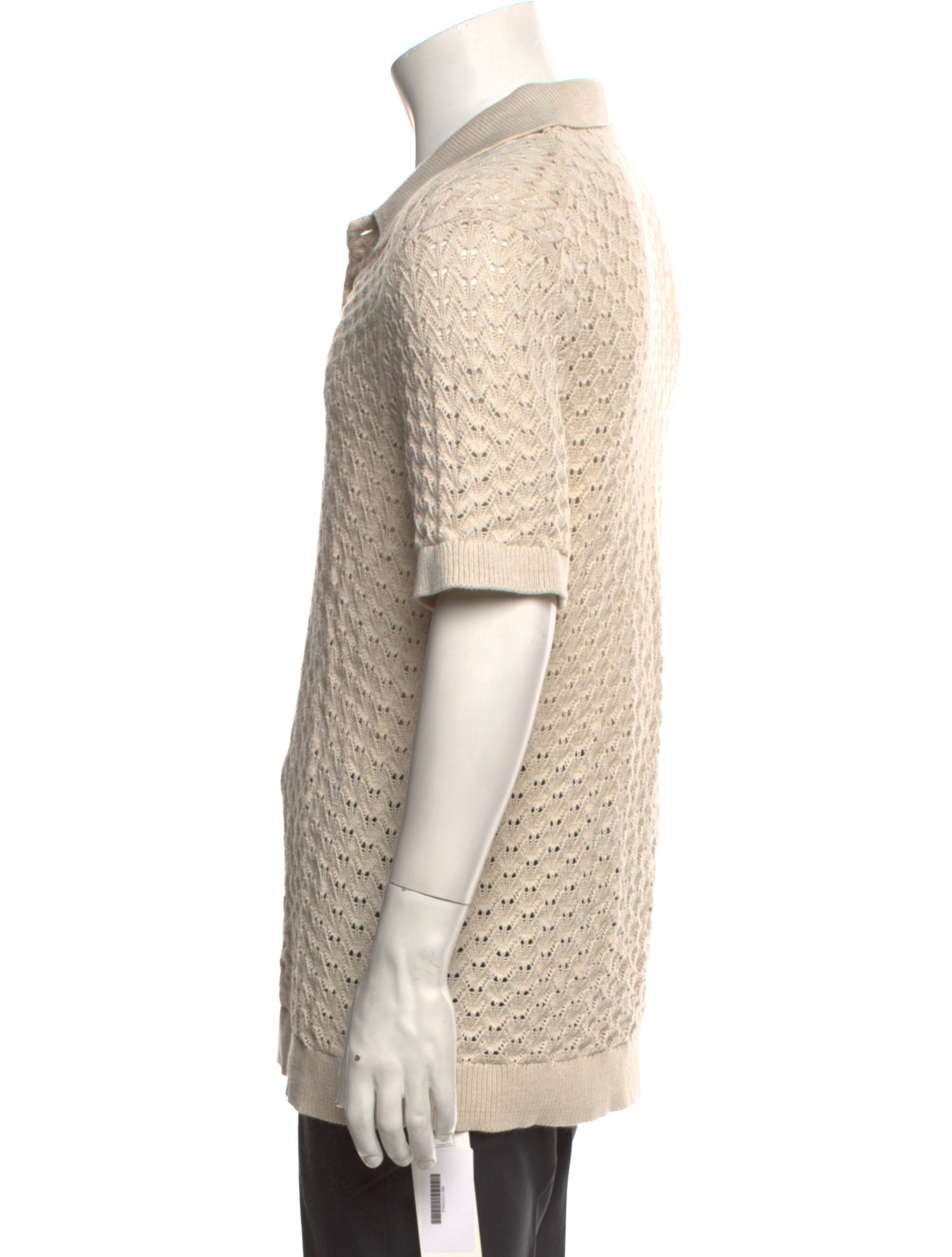 NN07 Collar Short Sleeve Polo Sweater