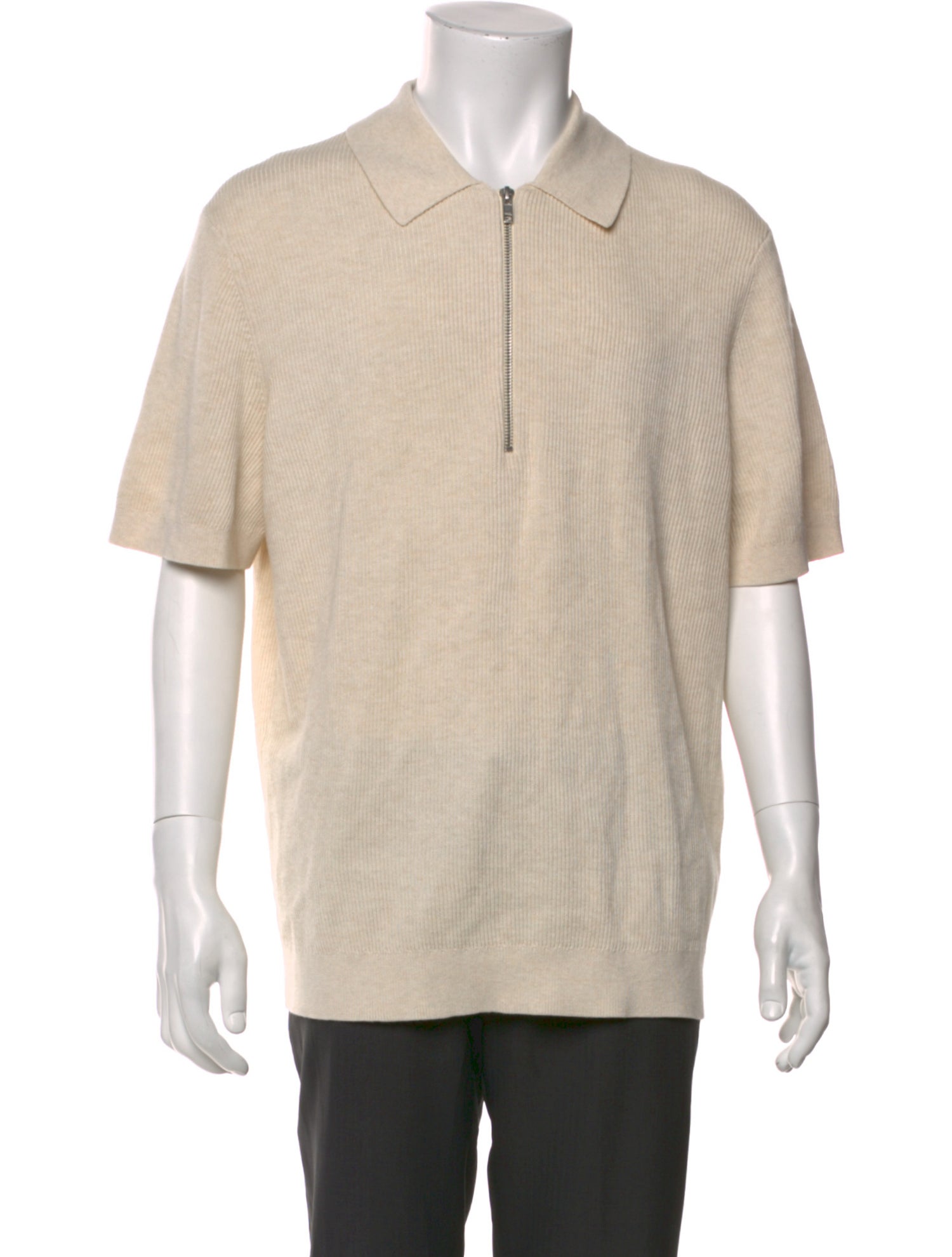 NN07 Collar Short Sleeve Polo Sweater