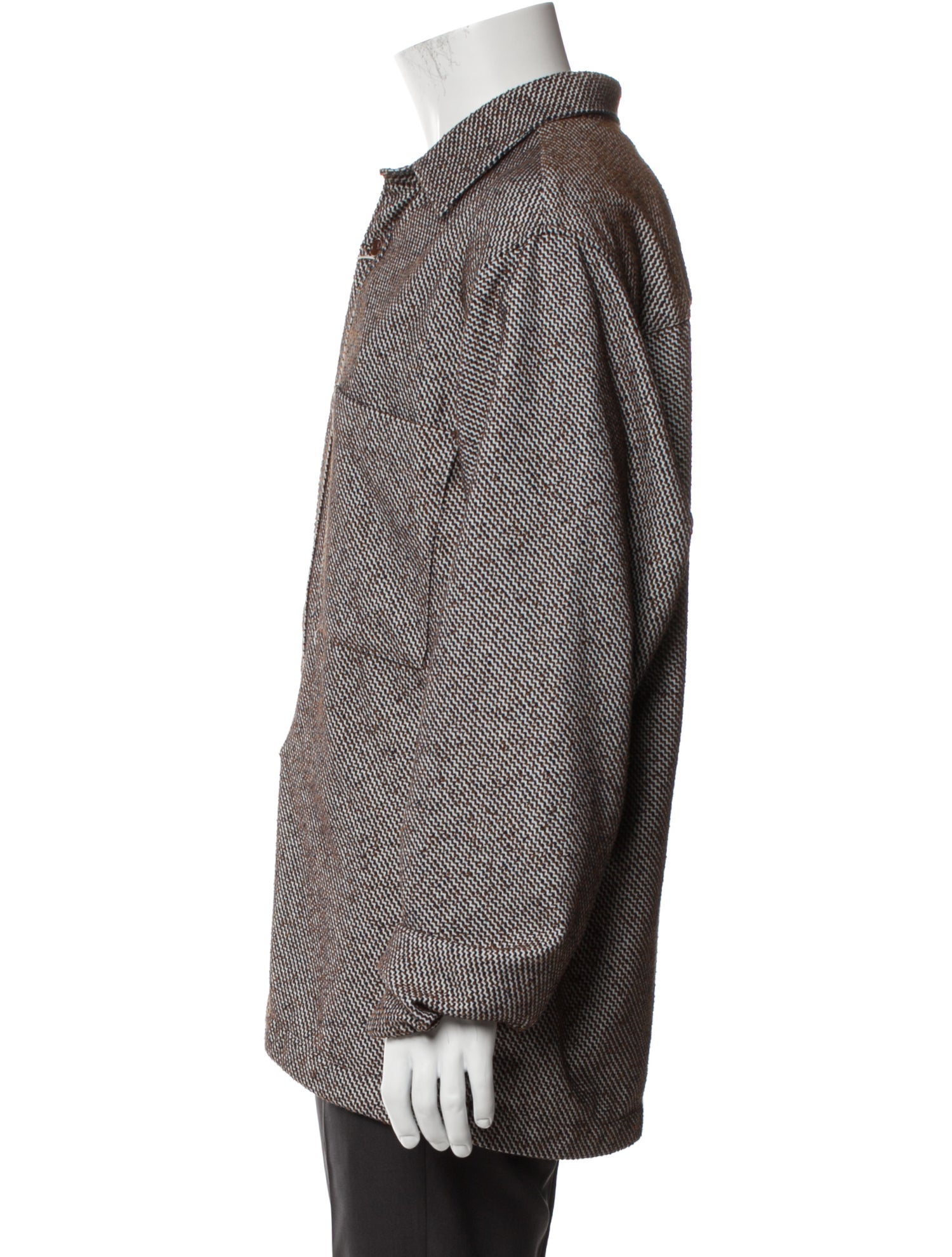 NN07 Printed Peacoat w/ Tags