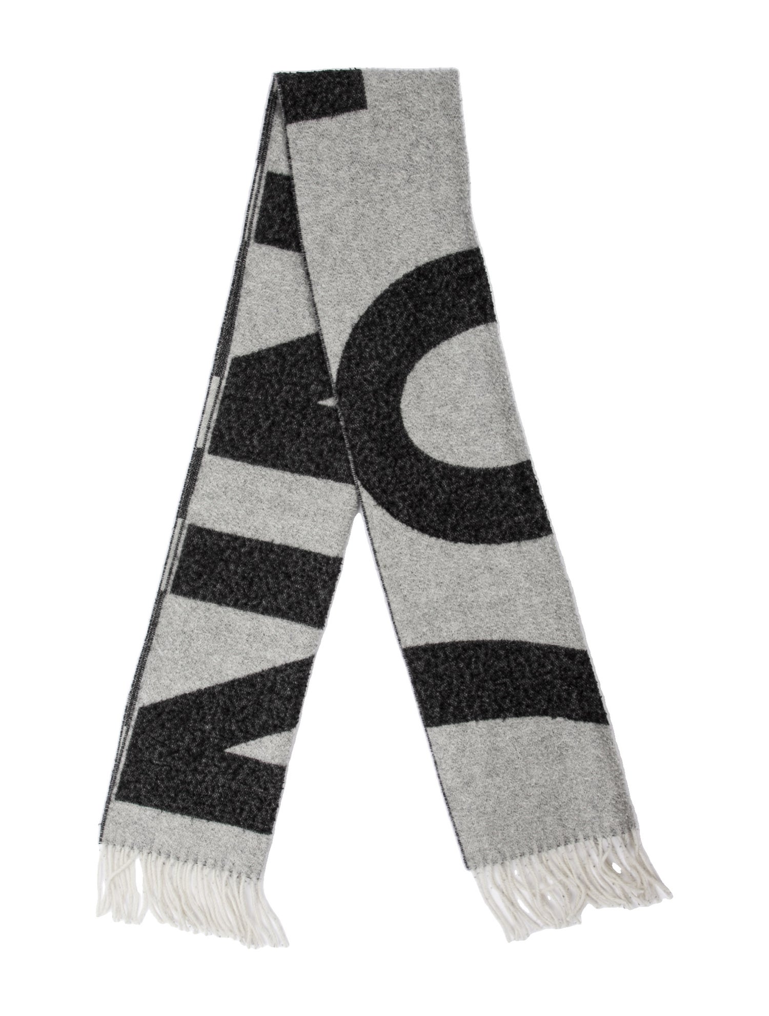 NN07 Wool Printed Scarf w/ Tags