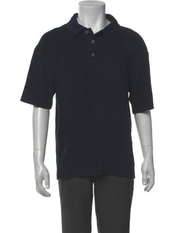 Pre-owned Nn07 Collar Short Sleeve Polo Shirt In Gray