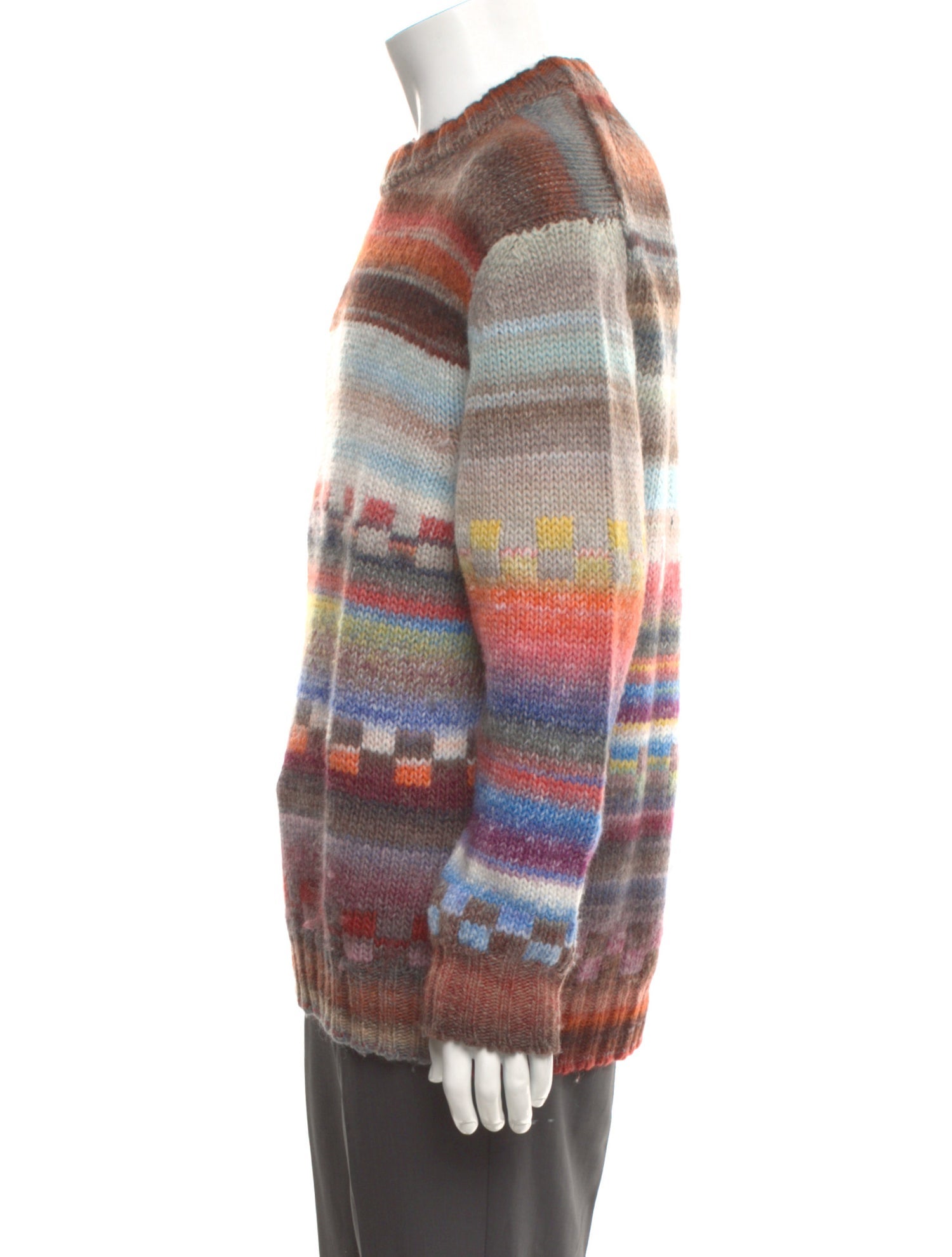 NN07 Striped Crew Neck Pullover