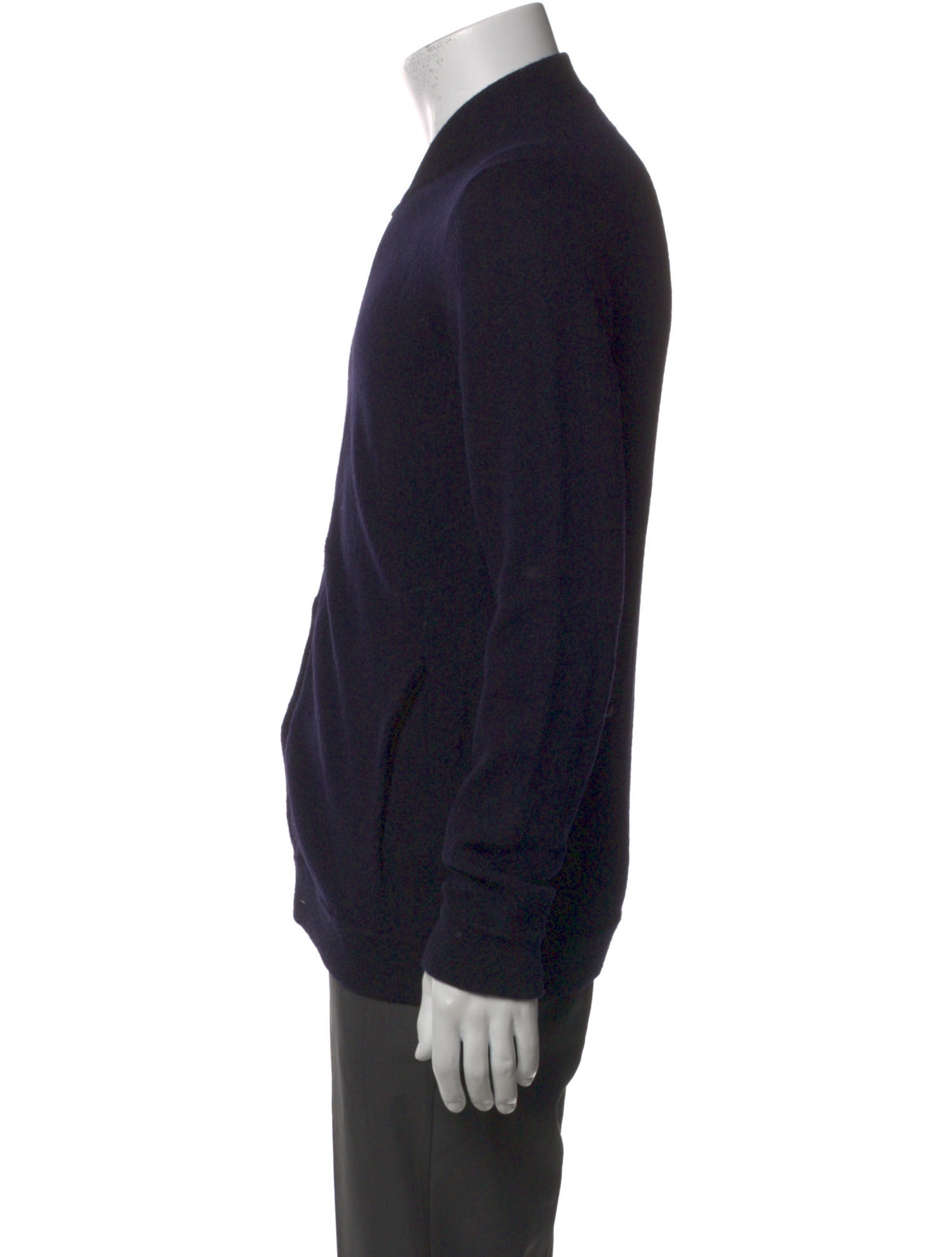 NN07 Wool Mock Neck Cardigan