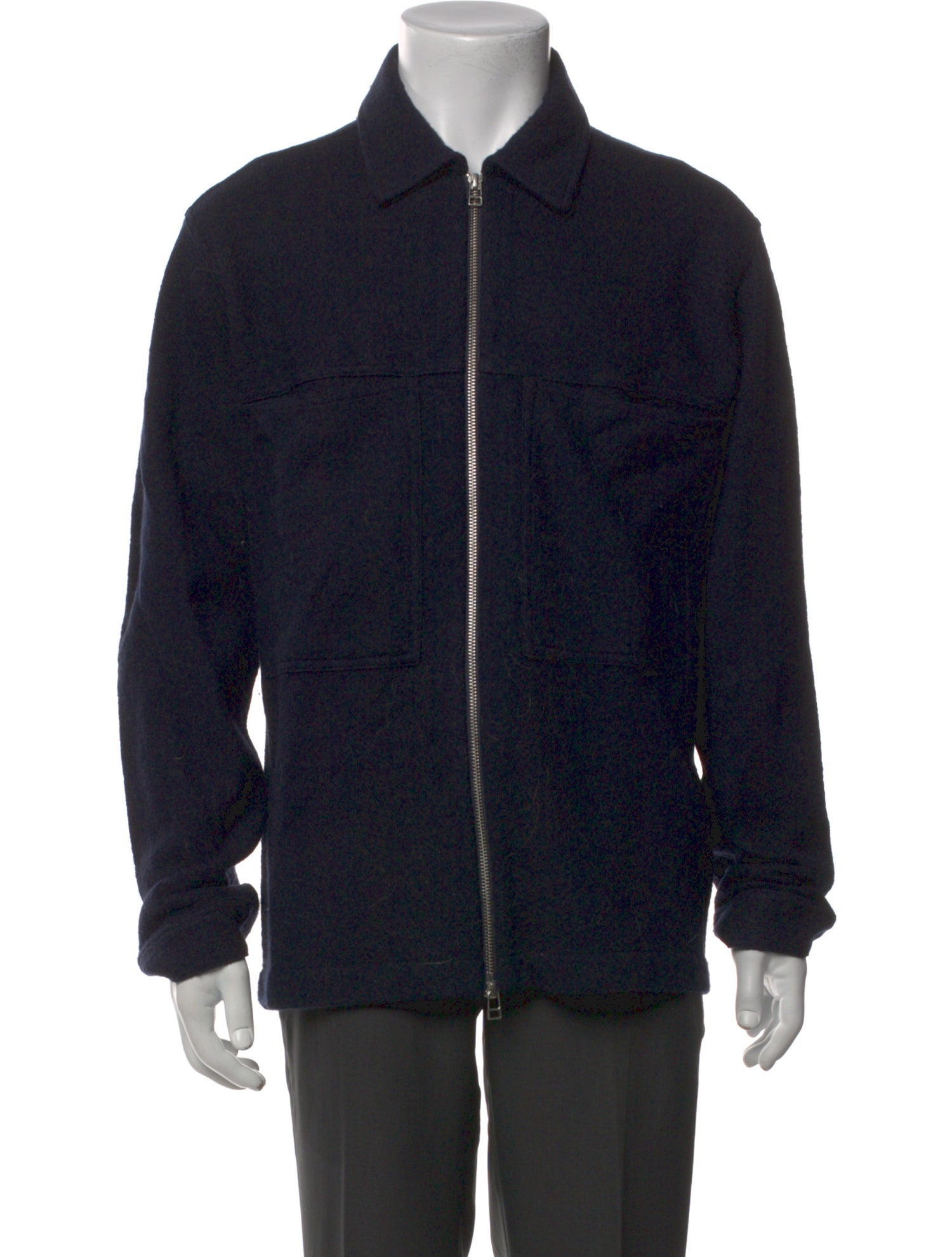 NN07 Wool Collar Cardigan
