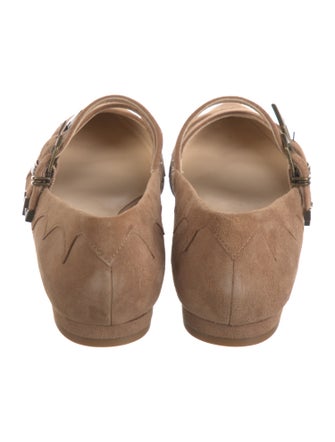 Nine West Suede Mary Jane Flats