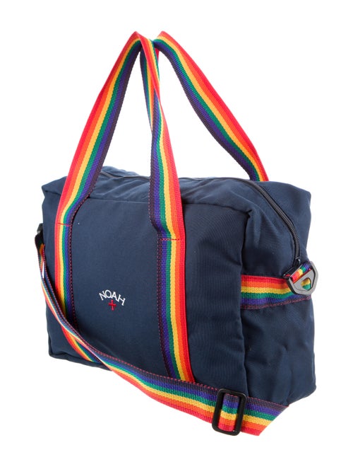 Noah blue canvas handle bag