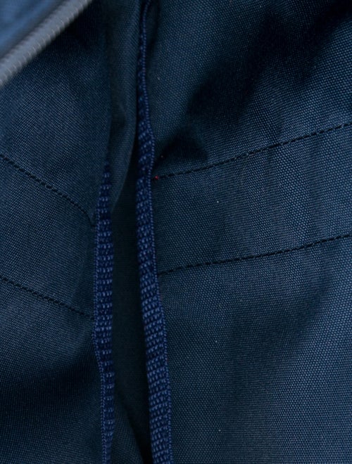 Noah blue canvas handle bag