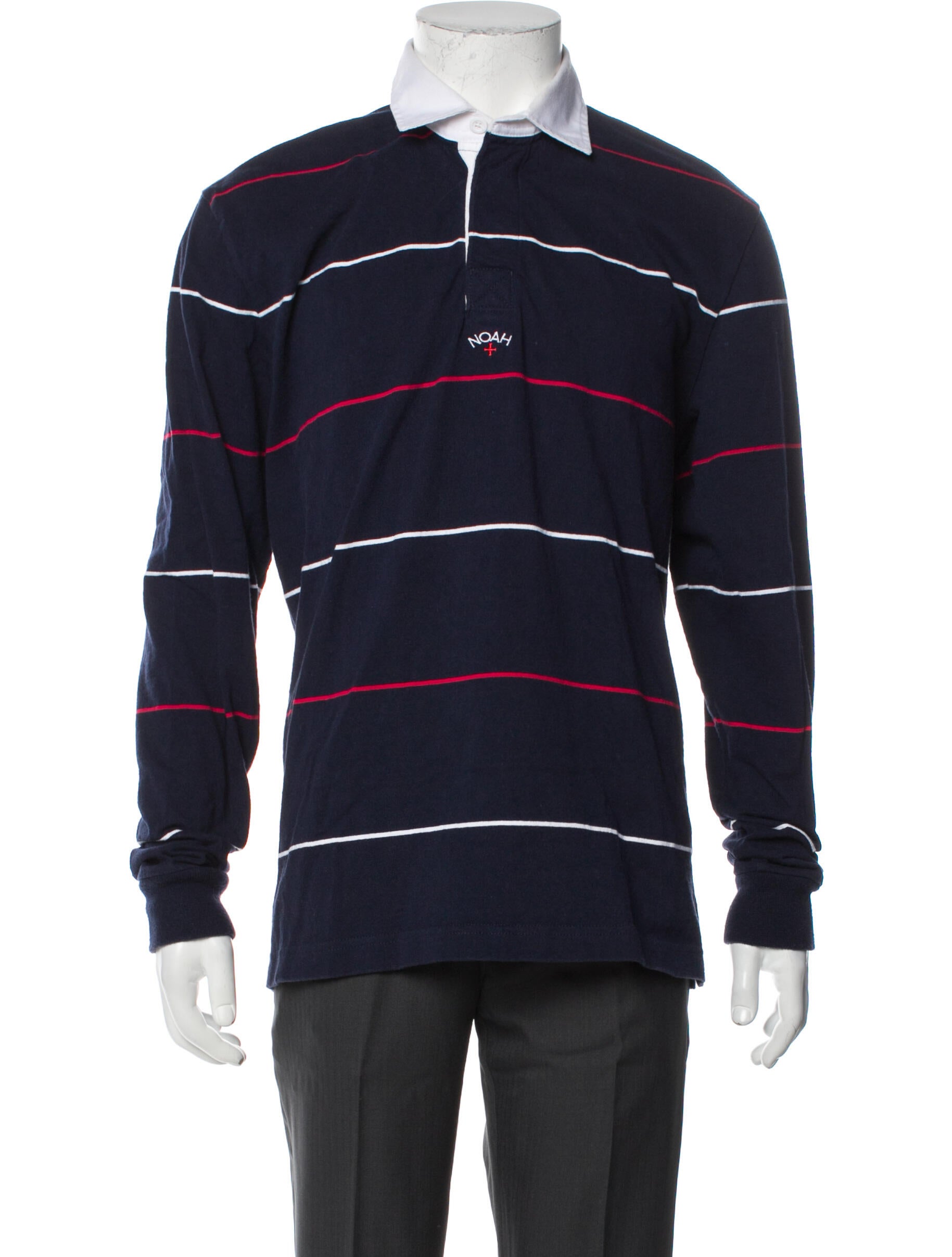 Evisen エビセン KNIT RUGBY SHIRT XL Evisen エビセン KNIT RUGBY SHIRT XL