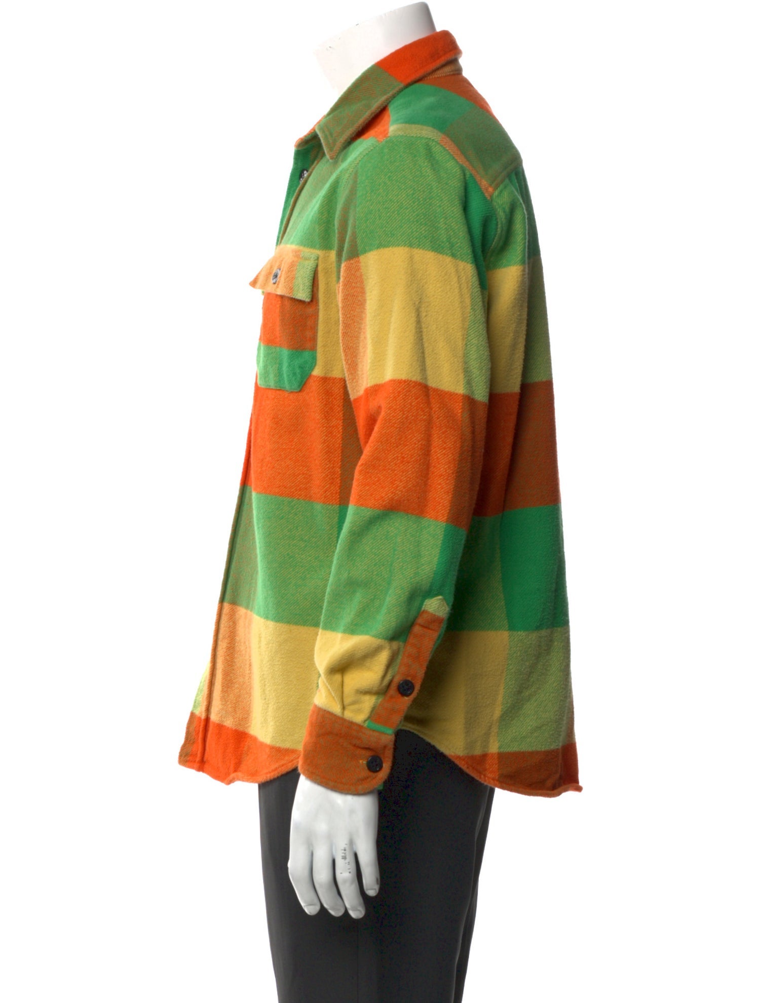 Noah Colorblock Pattern Long Sleeve Shirt