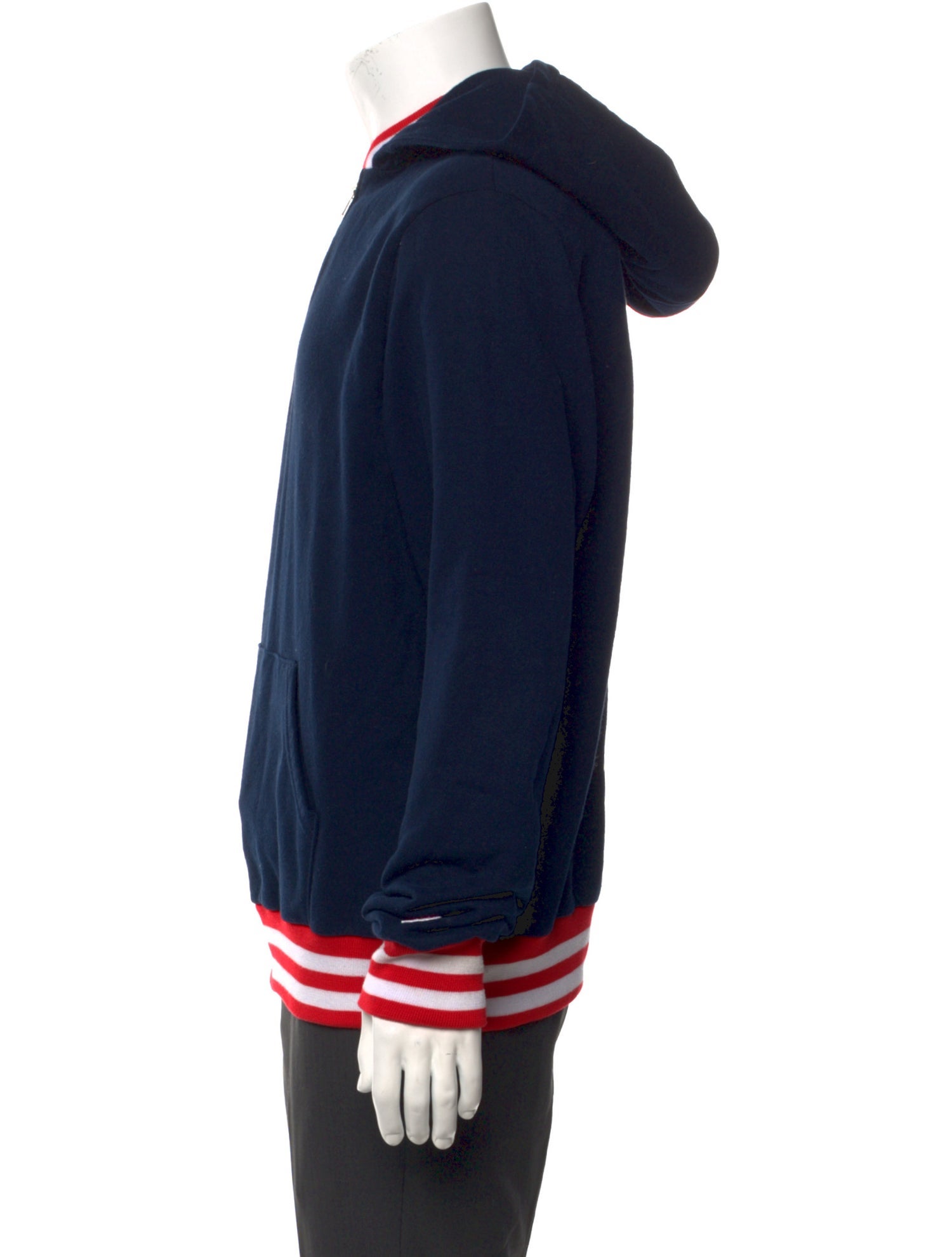 Noah Striped Collar Polo Sweater