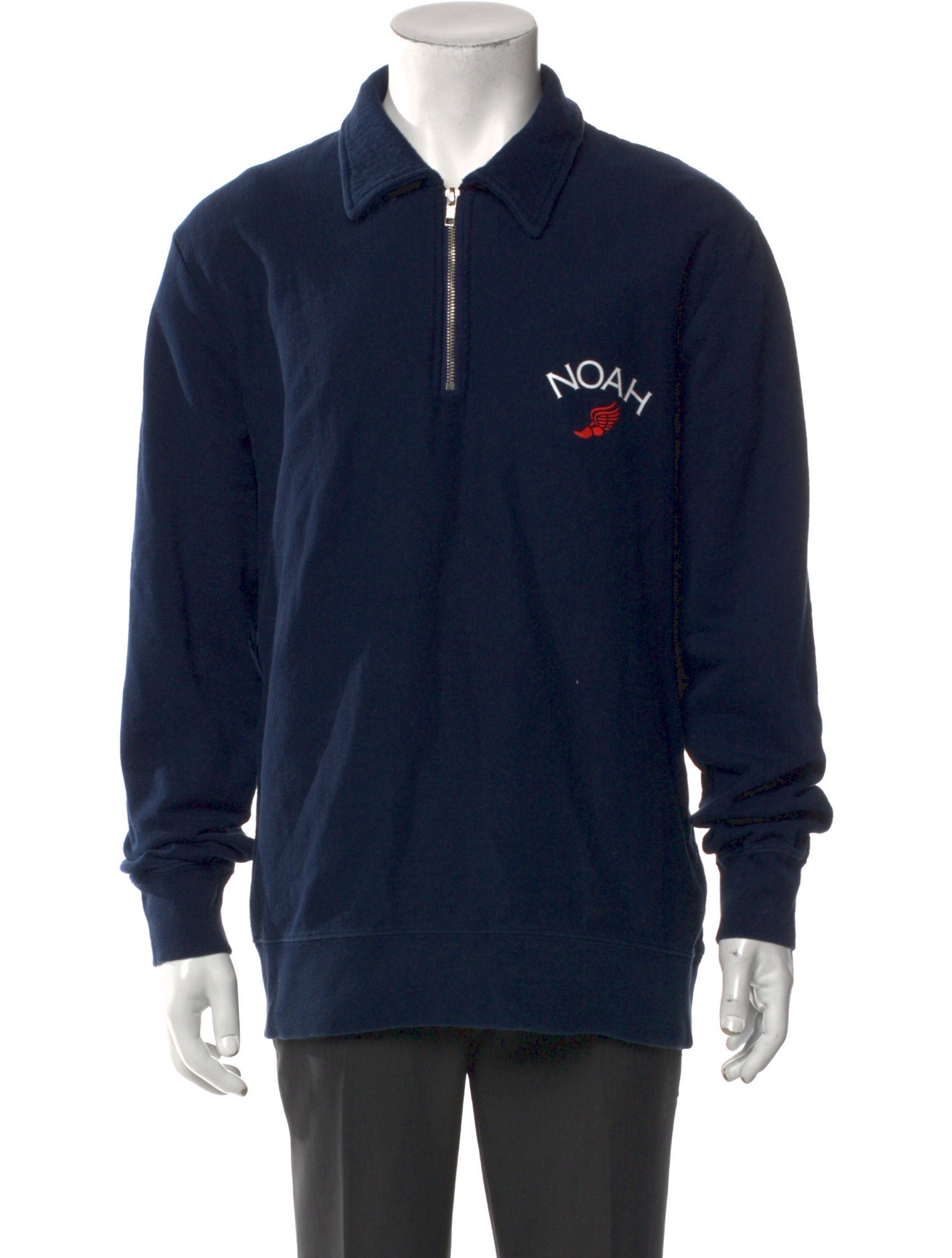 Noah Graphic Print Crew Neck Sweatshirt