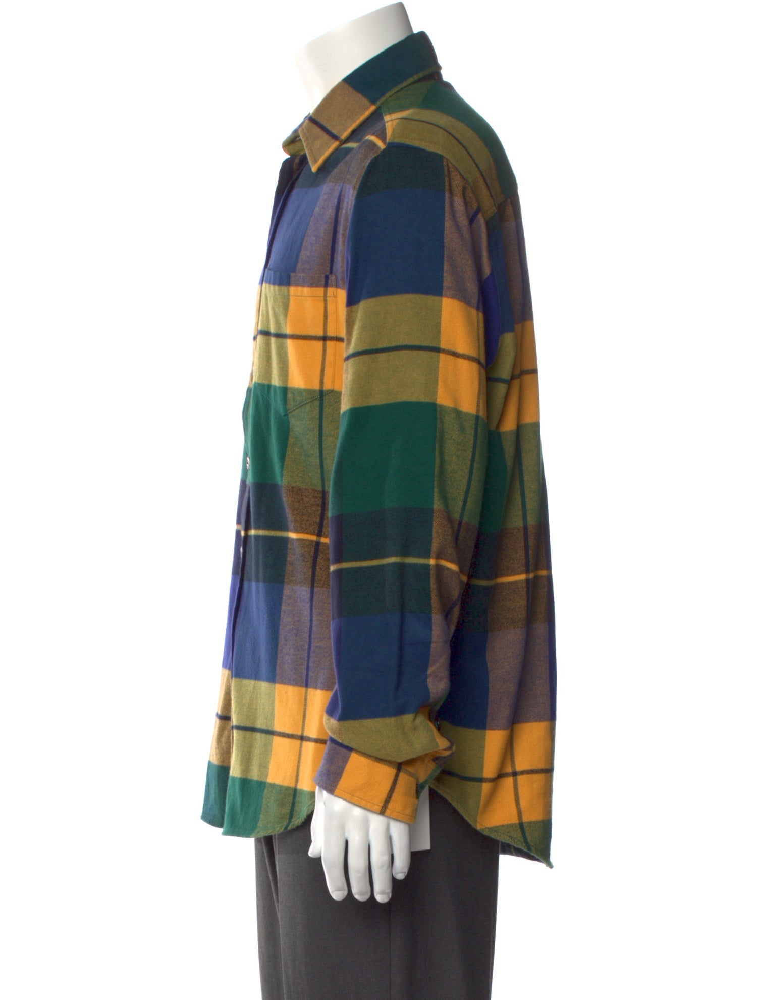 Noah Plaid Print Long Sleeve Shirt