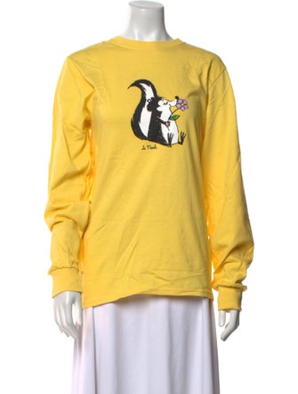 Noah Graphic Print Crew Neck Sweatshirt