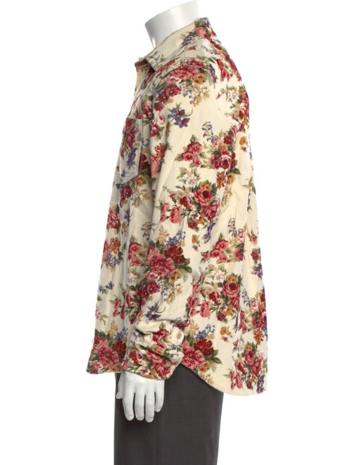 Noah Floral Print Long Sleeve Shirt