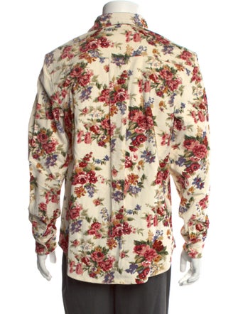 Noah Floral Print Long Sleeve Shirt