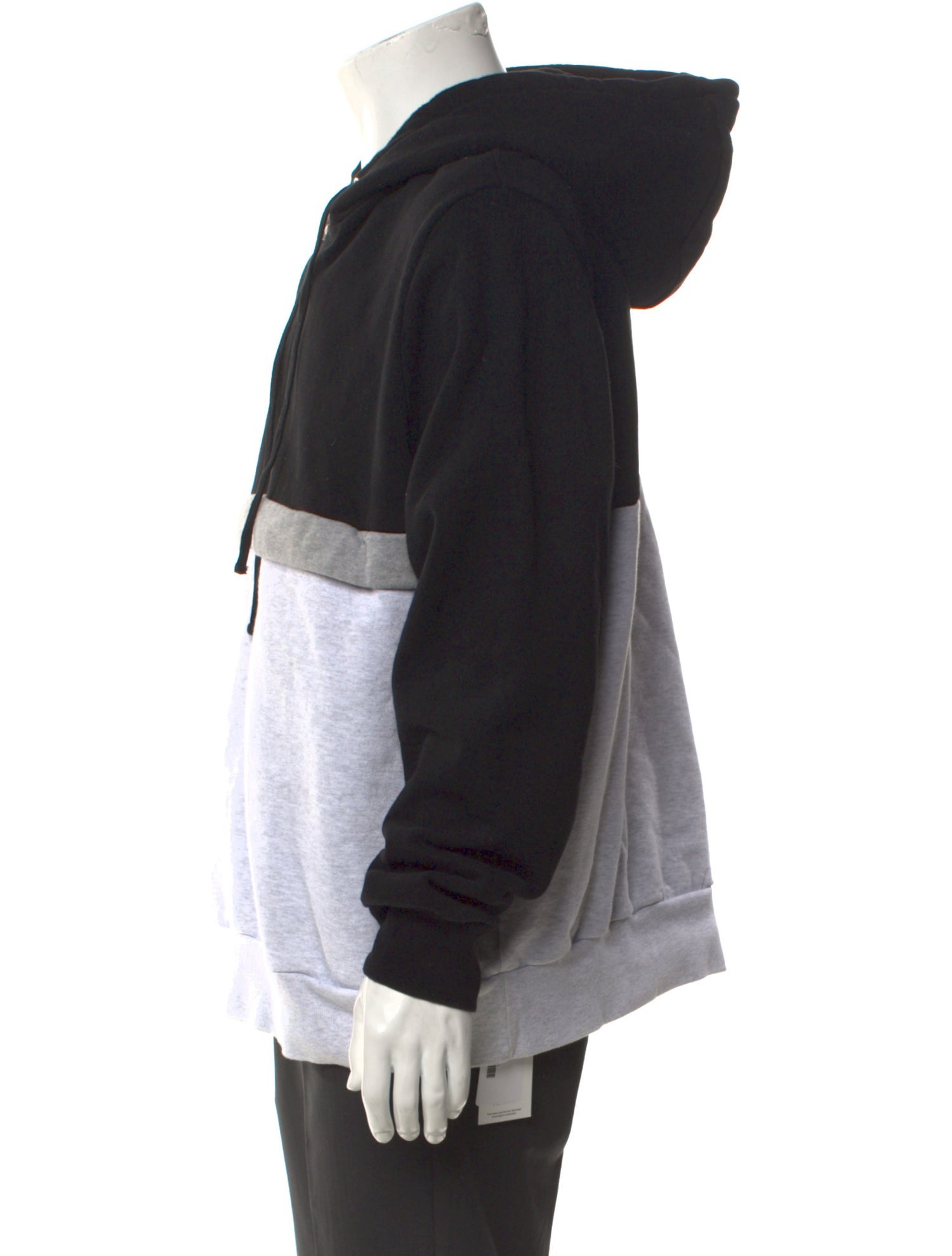 Noah Colorblock Pattern Crew Neck Hoodie