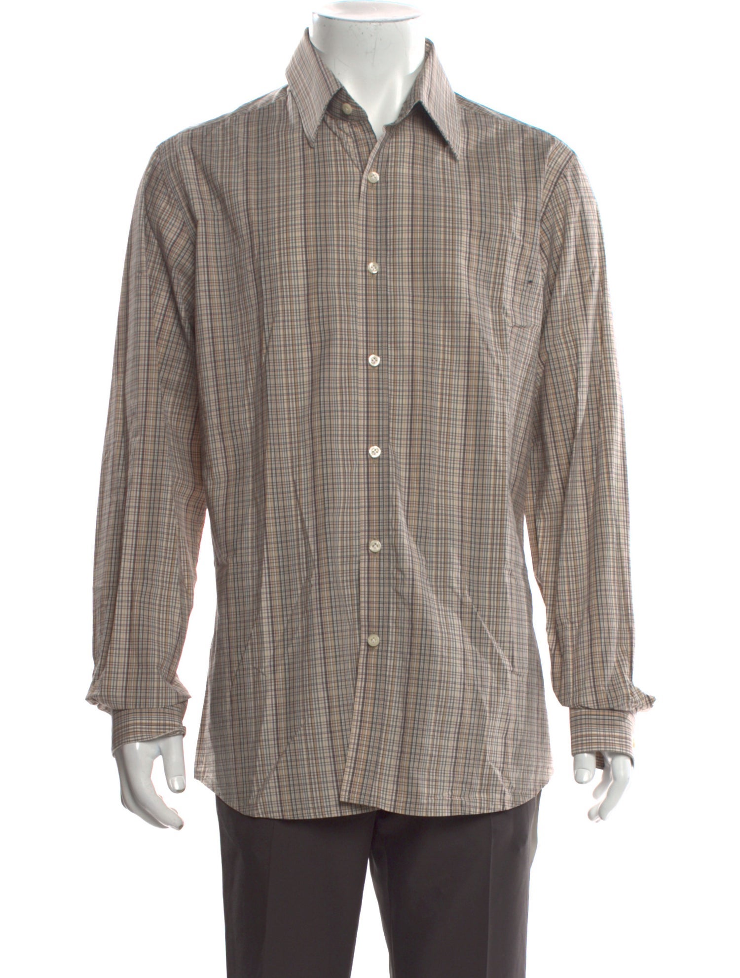Noah Plaid Print Long Sleeve Shirt