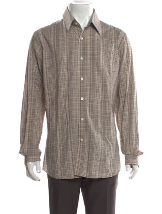 Noah Plaid Print Long Sleeve Shirt