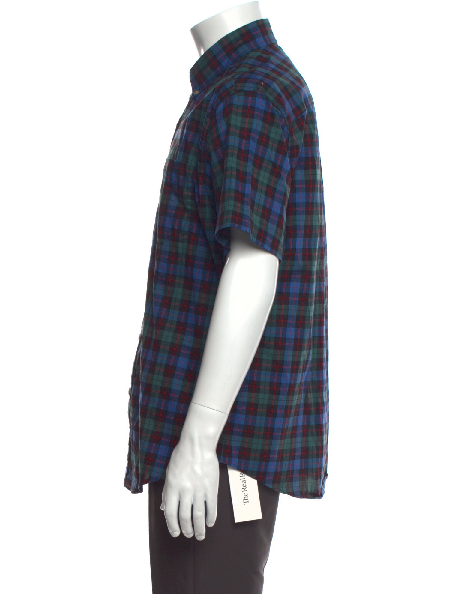 Noah Plaid Print Short Sleeve Shirt