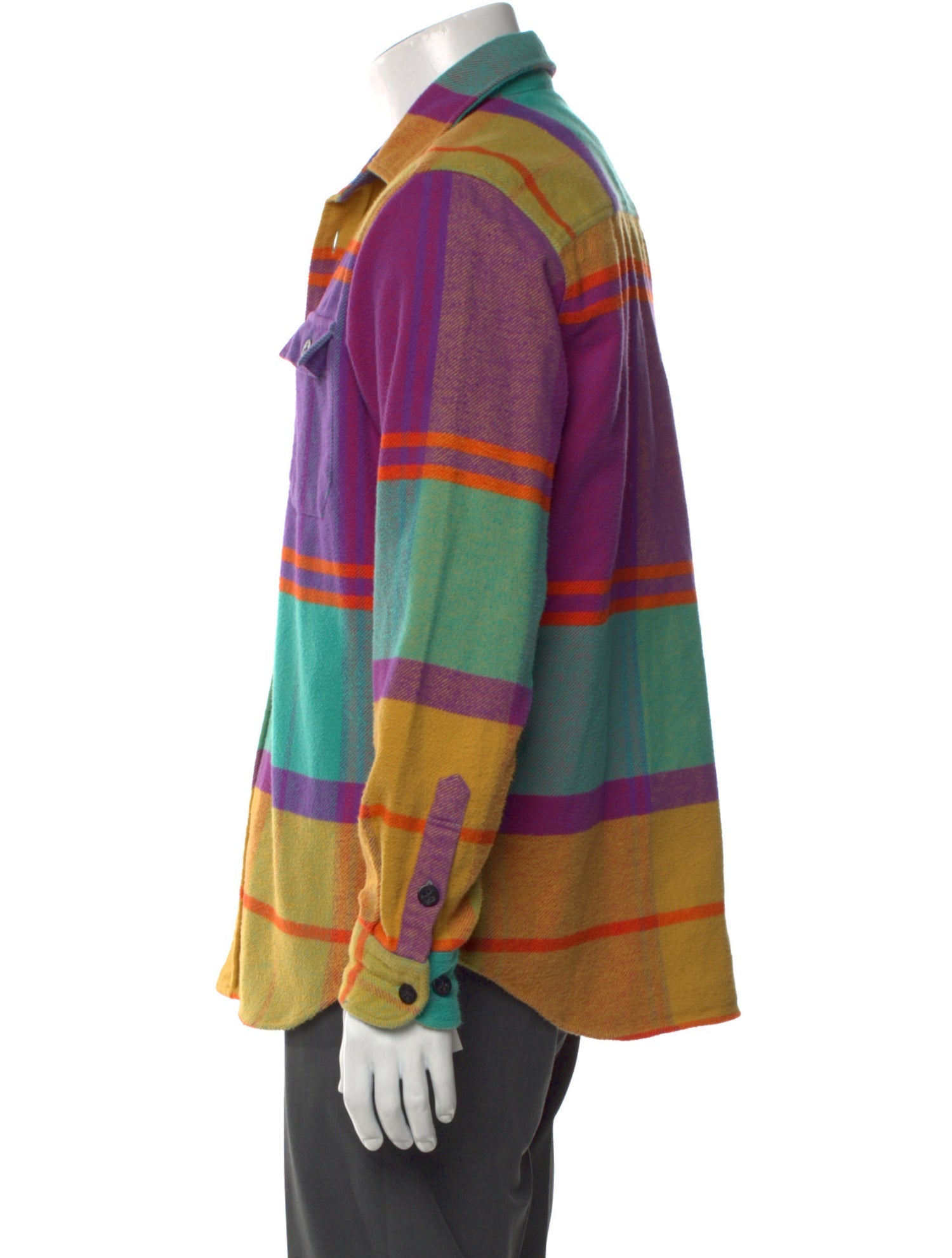 Noah Flannel Plaid Print Shirt