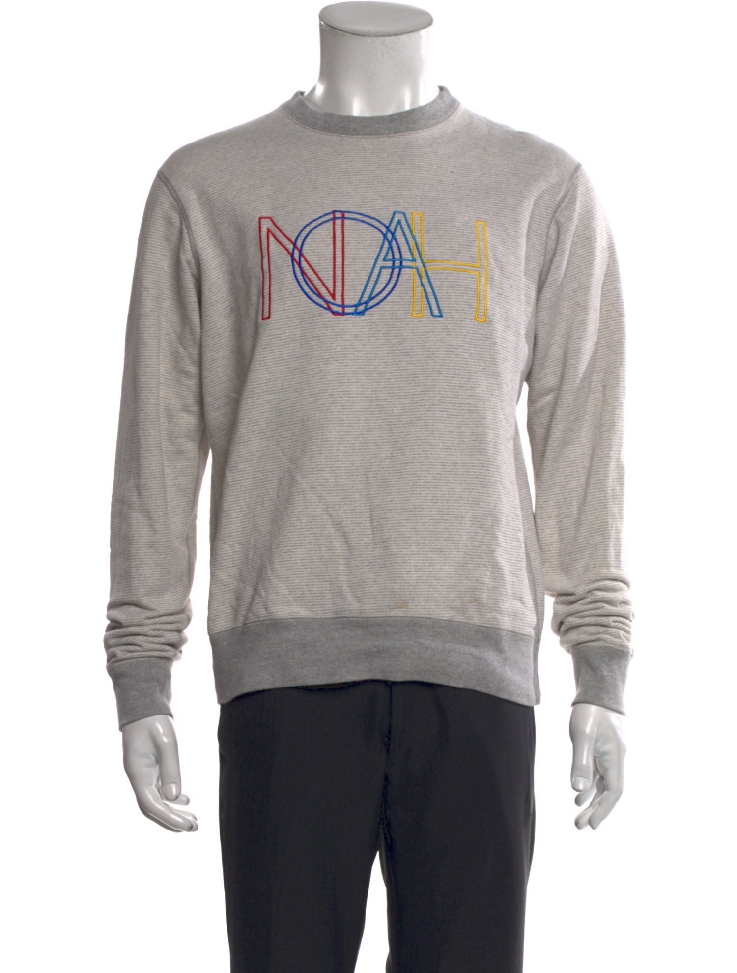 Noah Graphic Print Crew Neck Pullover