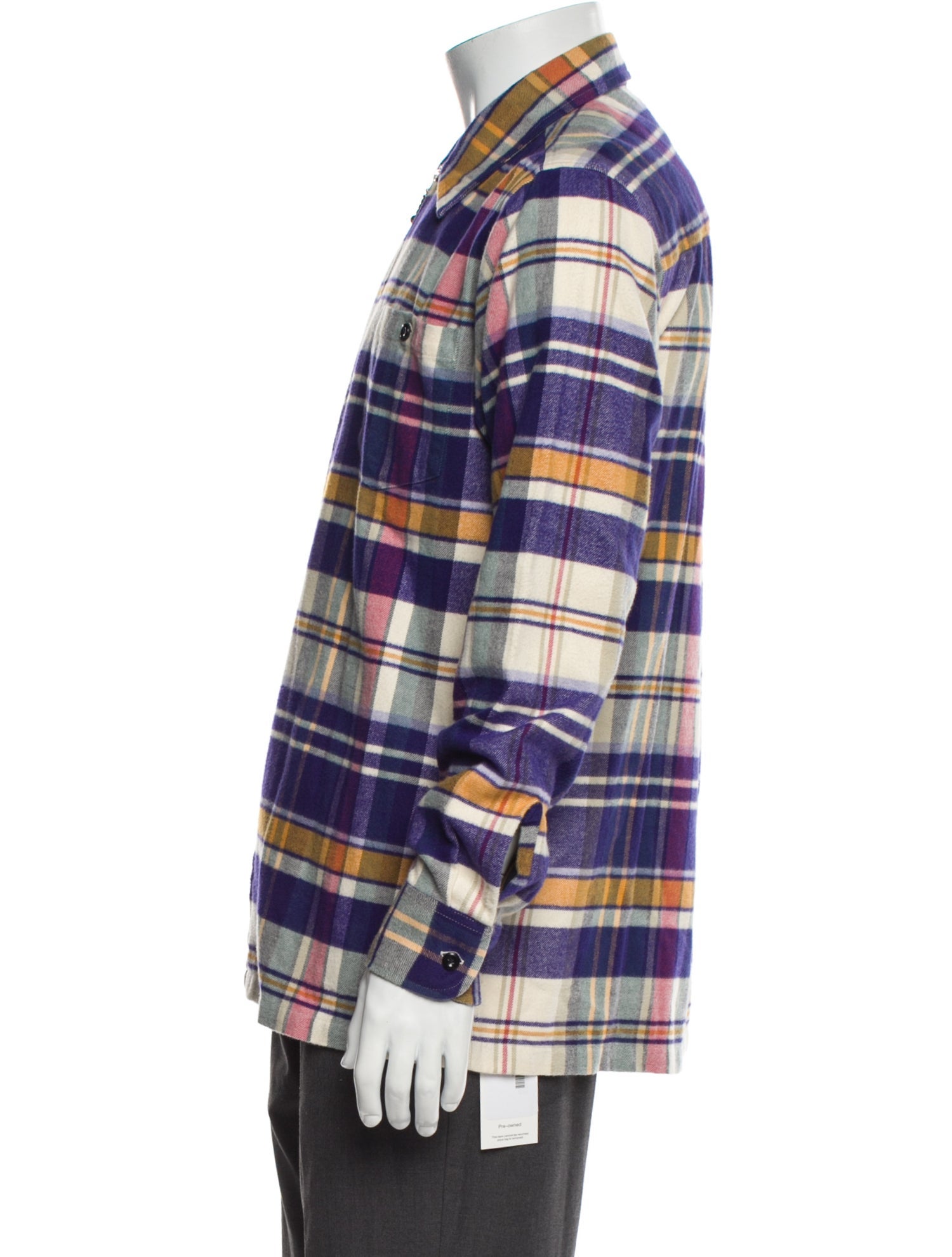 Noah Plaid Print Jacket