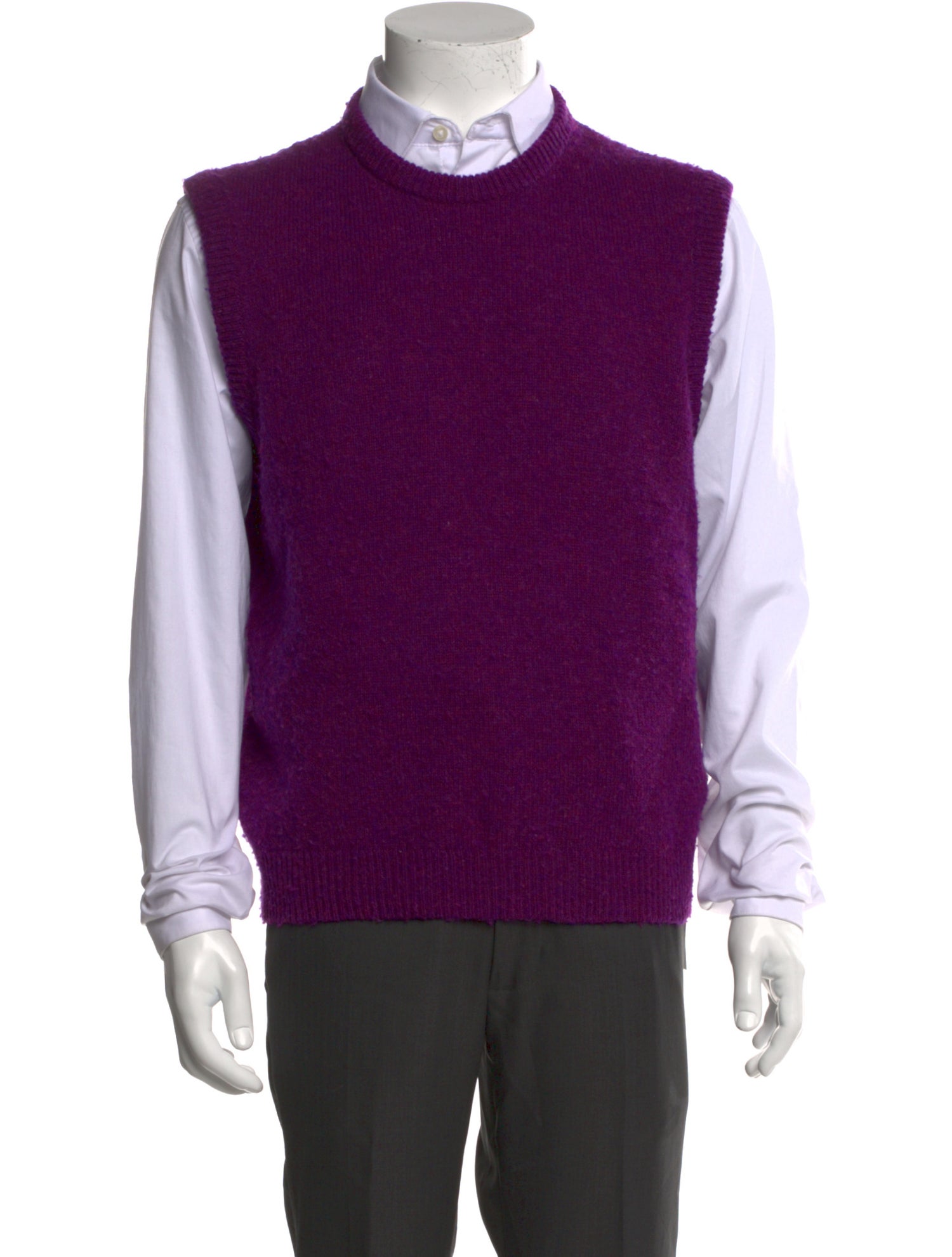 Noah Wool Crew Neck Sweater Vest