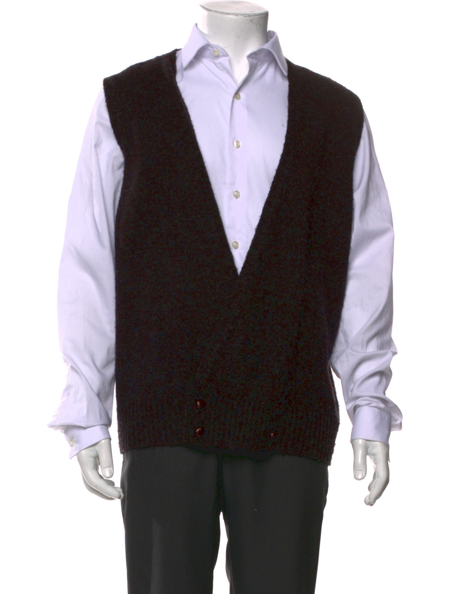 Noah Wool V-Neck Sweater Vest