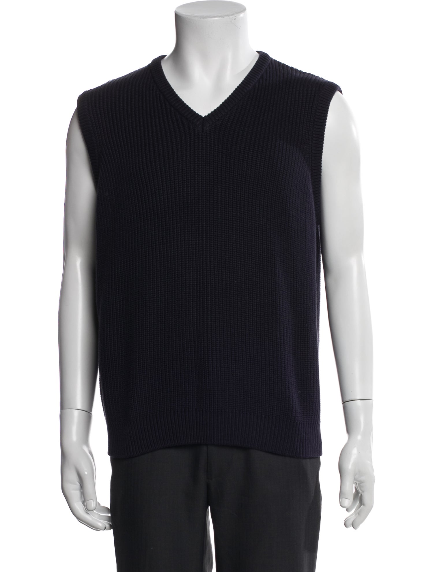 Noah V-Neck Sleeveless Sweater Vest