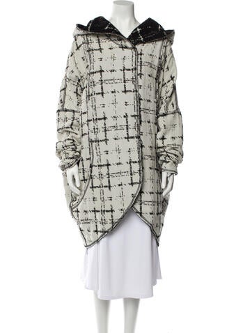 Nostrasantissima Coats Plaid Print Coat M