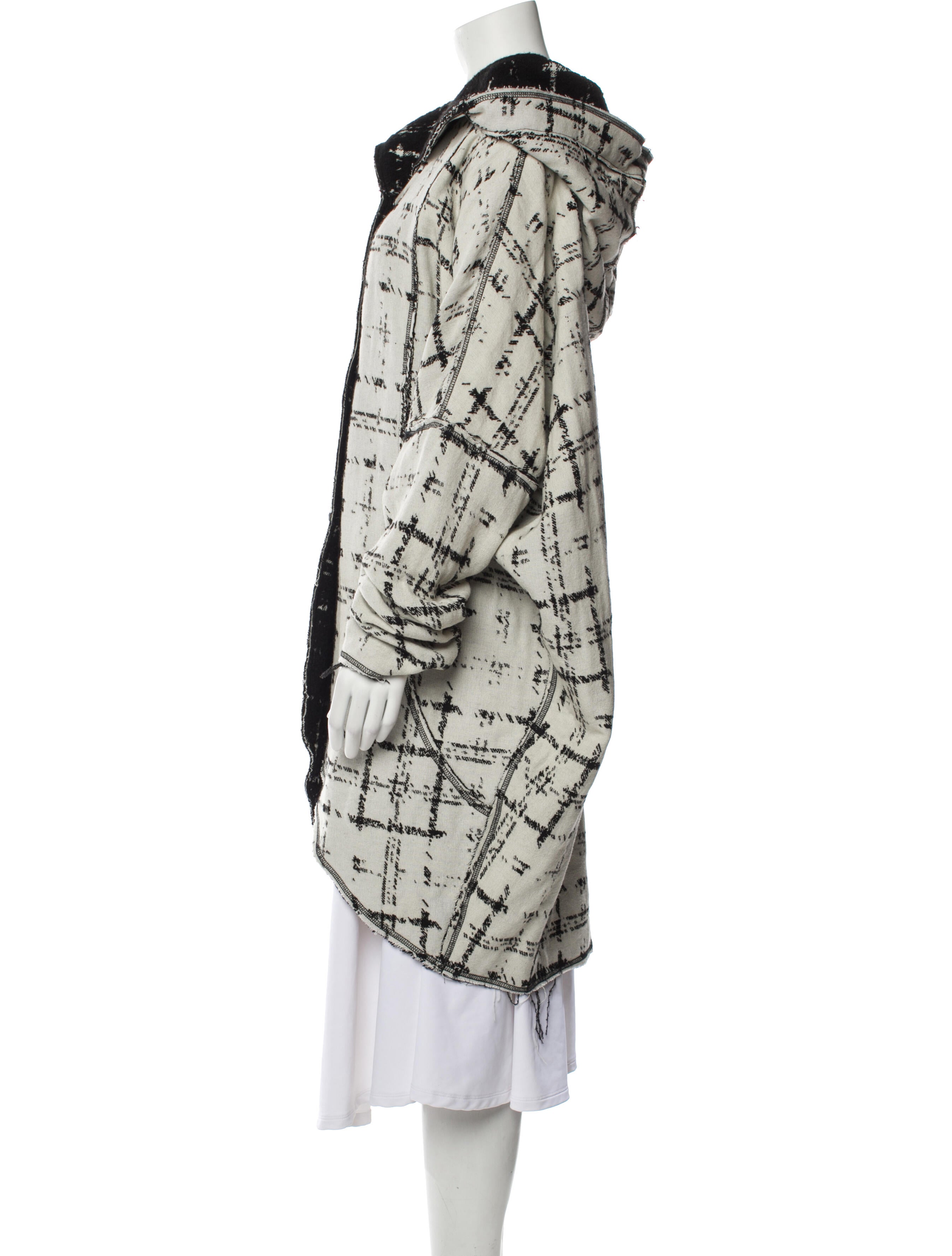 Nostrasantissima Plaid Print Coat w/ Tags