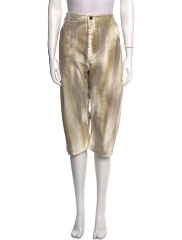 Nostrasantissima Pants Printed Wide Leg M