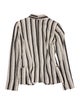 Nostrasantissima Striped Blazer