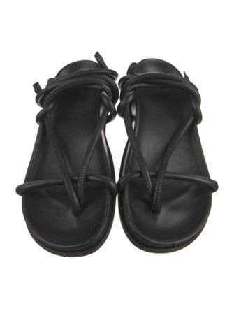 Nostrasantissima Leather Gladiator Sandals