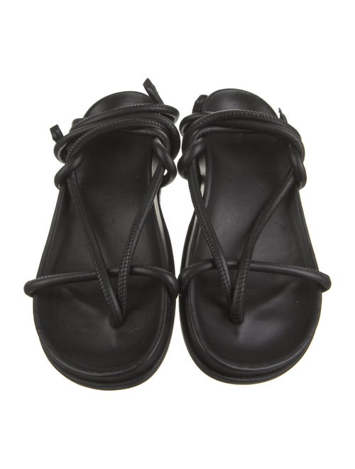 Nostrasantissima Leather Gladiator Sandals