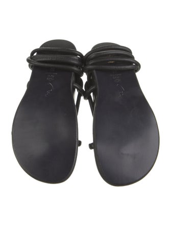 Nostrasantissima Leather Gladiator Sandals